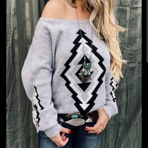 Andthewhy Aztec Sweater